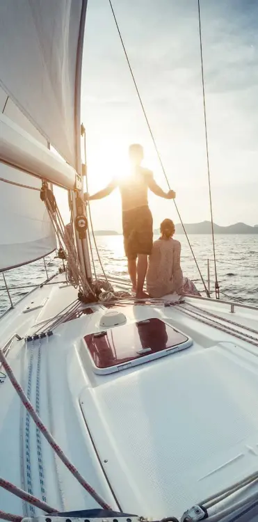 Yacht in Montenegro