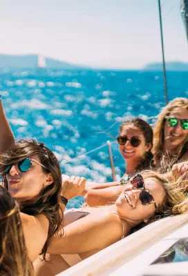 Stag or hen party on a yacht in Montenegro